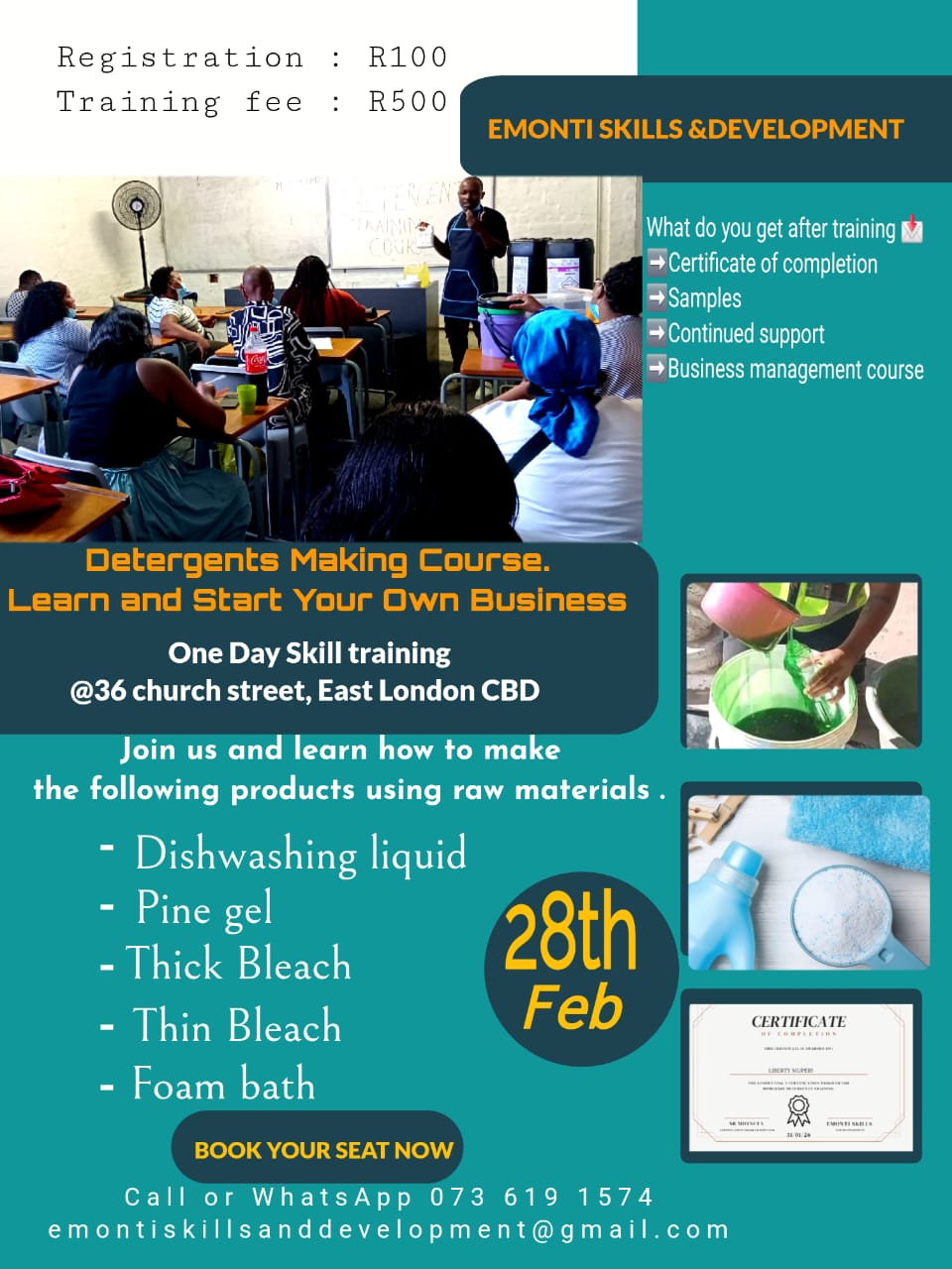 Turn your skills into income training banner